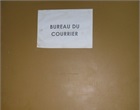Bureau du courrier de la Délégation régionale des domaines